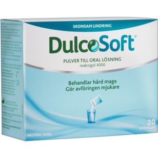 Dulcolax DulcoSoft pulver dospåsar 20 st