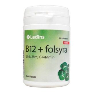 Ledins B12 + Folsyra 60 tabletter