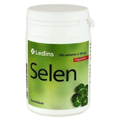 Ledins Selen organiskt 100 mcg 100 tabletter