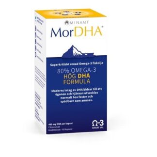 MorEPA MorDHA 480 mg 60 kapslar