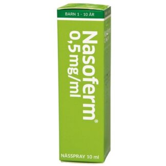 Nasoferm, Nässpray 0,5mg/ml 10 ml