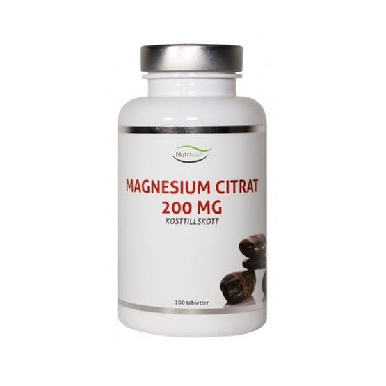 Nutrivian Magnesiumcitrat 100 tabletter Nutrivian Magnesiumcitrat 100 tabletter