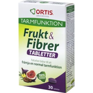ORTIS Frukt & Fibrer 30 tabletter