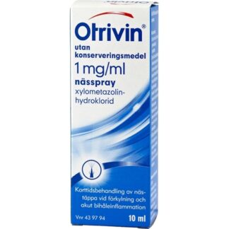 Otrivin, Nässpray utan konserveringsmedel 1 mg/ml 10 ml