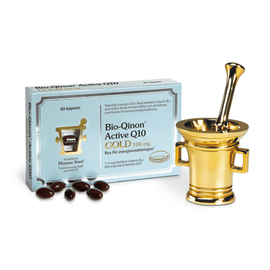 Pharma Nord Bio-Qinon Active Q10 Gold 100 mg 150 kapslar Pharma Nord Bio-Qinon Active Q10 Gold 100 mg 150 kapslar