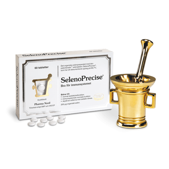 Pharma Nord SelenoPrecise 200 mg 60 tabletter Pharma Nord SelenoPrecise 200 mg 60 tabletter