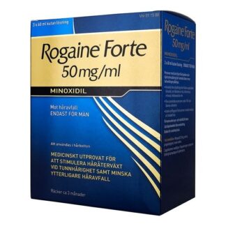 Rogaine Forte, kutan lösning 50 mg/ml 3 x 60 ml