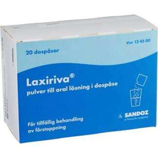 Sandoz Laxiriva, pulver till oral lösning i dospåse 20 st