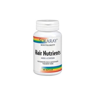 Solaray Hair Nutrients 60 kapslar