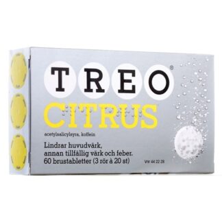 Treo citrus, brustablett 500 mg/50 mg 3 x 20 st