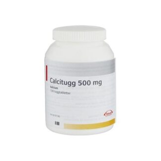 Övrigt Calcitugg tuggtablett 500 mg 100 st