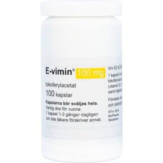 Övrigt E-vimin, kapsel, mjuk 100 mg 100 st