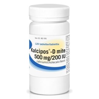 Övrigt Kalcipos-D mite, filmdragerad tablett 500mg/200 IE 120 st
