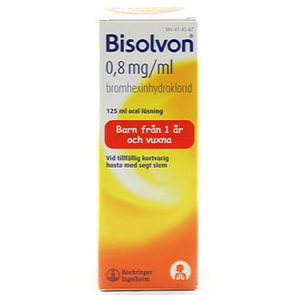 Bisolvon Oral Lösning 0,8mg/ml 125ml