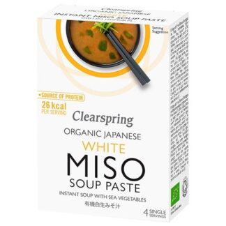 Clearspring Misosoppa Paste Vit Tång 4x15g Eko - 60 Gram