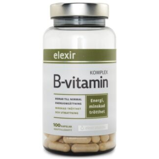 Elexir Pharma B-vitamin Komplex 100 kaps