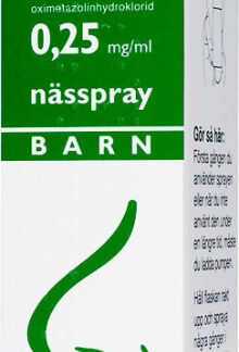 Nasin Nässpray 0,25mg/ml 7,5ml