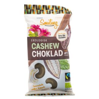 Smiling Cashew Fairtrade EKO Mörk Choklad 45 g