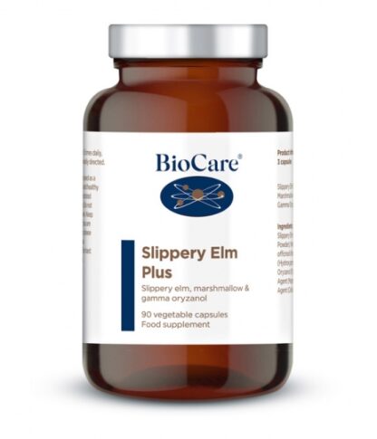 BioCare Slippery Elm Plus 90 kapslar