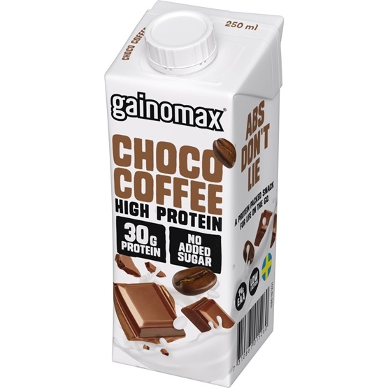 Gainomax High Protein Drink Choco Coffee 250 ml Gainomax High Protein Drink Choco Coffee 250 ml