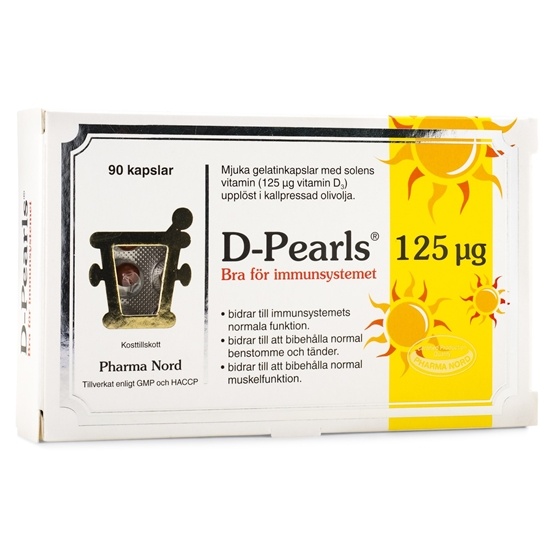 Pharma Nord D-Pearls 125 mcg 90 st Pharma Nord D-Pearls 125 mcg 90 st