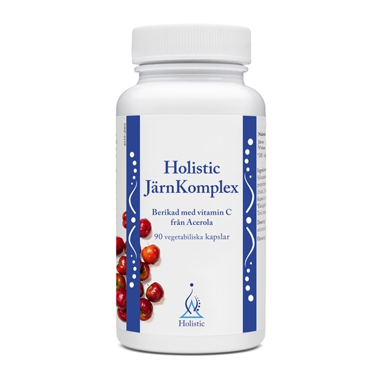 Holistic JärnKomplex 90 kapslar Holistic JärnKomplex 90 kapslar