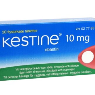 Kestine frystorkad tablett 10 mg 10 st