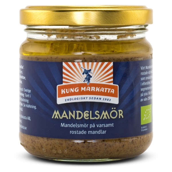 Kung Markatta Mandelsmör 180 g Kung Markatta Mandelsmör 180 g
