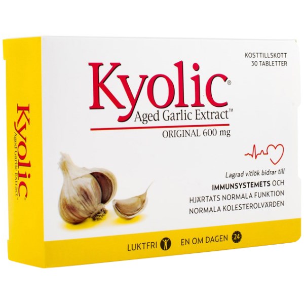Kyolic Original 600 mg 30 tabl Kyolic Original 600 mg 30 tabl