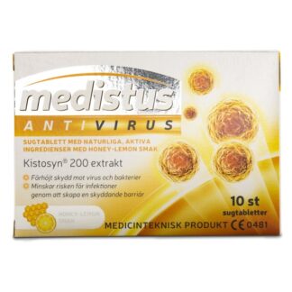 Medistus Antivirus 10 tabl Honey-Lemon