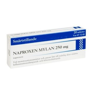 Naproxen Mylan Tablett 250 mg 20 st