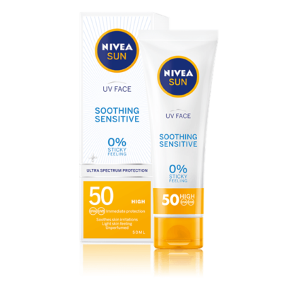 Nivea Sun Face Sensitive Soothing SPF50 50 ml