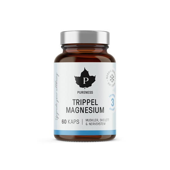 Pureness Trippel Magnesium 60 kapslar Pureness Trippel Magnesium 60 kapslar