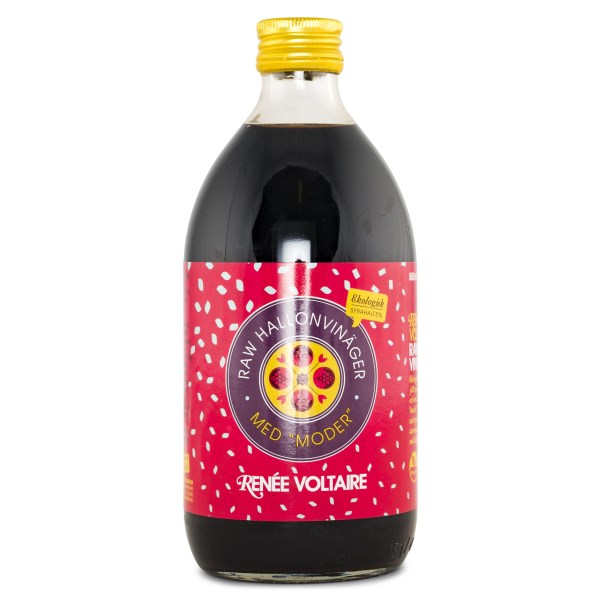 Renee Voltaire Raw Hallonvinäger med moder Eko 500 ml Renee Voltaire Raw Hallonvinäger med moder Eko 500 ml