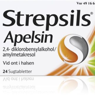 Strepsils Apelsin Sugtablett 24 st
