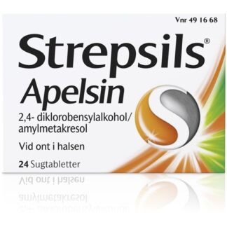 Strepsils Apelsin, sugtablett 24 st