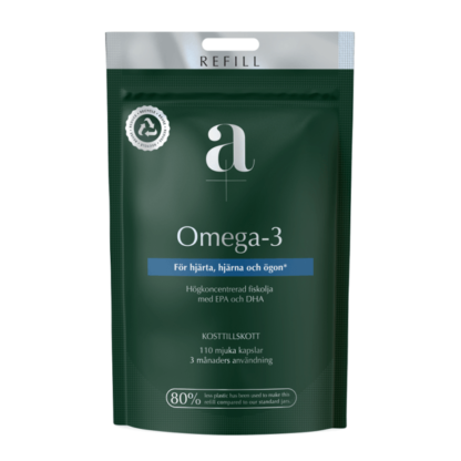 A+ Omega-3 refillpåse 110 mjuka kapslar