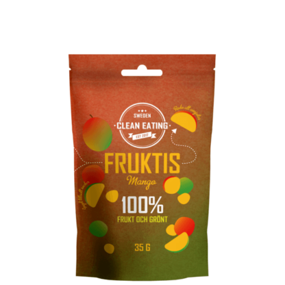 Clean Eating Fruktis Mango 35 g