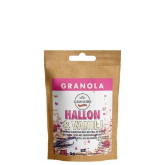 Clean Eating Granola Hallon & Vanilj 50 g
