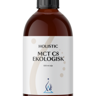 Holistic MCT-olja C8 Ekologisk 500 ml