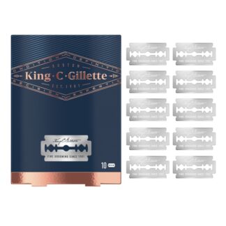 King C. Gillette Säkerhetsrakblad 10 st