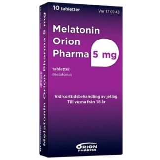 Melatonin Orion Pharma 5 mg 10 tablett(er) Tablett