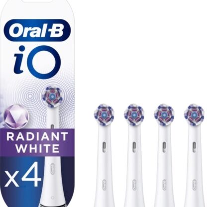 Oral-B iO Radiant White Borsthuvuden 4-pack