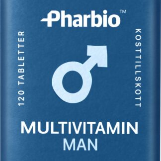 Pharbio Multivitamin Man 120 tabletter