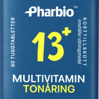 Pharbio Multivitamin Tonåring 90 tabletter