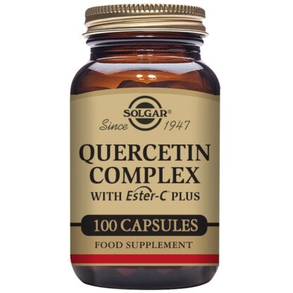 Solgar Quercetin Complex med Ester-C Plus 100 kapslar