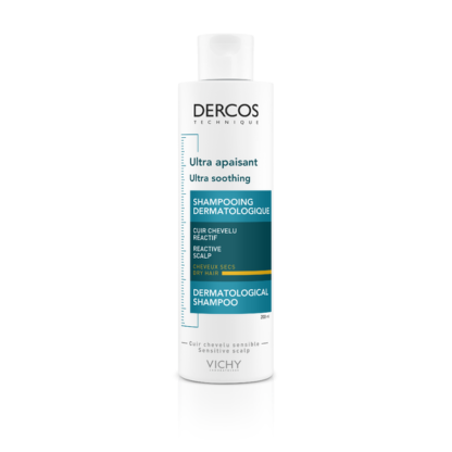Vichy Dercos Ultra Soothing Schampo for Reactive Scalp and Dry Hair 200 ml