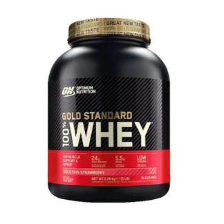 100% Whey Gold Standard, 2,27kg - Delicious Strawberry