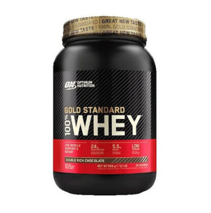 100% Whey Gold Standard, 900g - Double Rich Chocolate