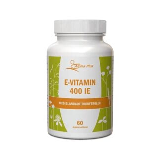 Alpha Plus E-vitamin 400IE 60 kapslar
